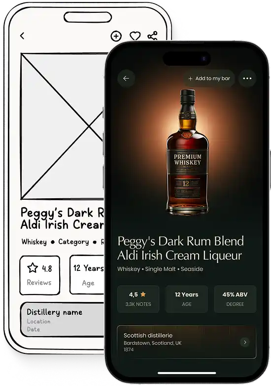 Application mobile conçue par Teradev Studio, du wireframe au produit fini